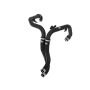 aFe Power 46-20758-B BladeRunner 2-1/4 IN Aluminum Hot Charge Pipe Black