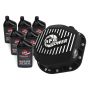 aFe Power 46-70022-WL Pro Series Differential Cover Black w/ Machined Fins & Gear Oil