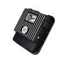 aFe Power 46-70242 Pro Series Transmission Pan Black w/ Machined Fins