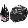 aFe Power 46-71061B Pro Series Rear Differential Cover Black w/ Machined Fins & Gear Oil