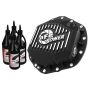 aFe Power 46-71151B Pro Series Rear Differential Cover Black w/ Machined Fins & Gear Oil