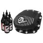 aFe Power 46-71181B Pro Series Differential Cover Black w/ Machined Fins & Gear Oil