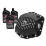 aFe Power 46-71291B Pro Series Rear Differential Cover Black w/ Machined Fins & Gear Oil