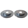 PowerStop AR82205XPR PowerStop Evolution Performance Drilled, Slotted & Plated Brake Rotor Pair