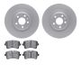 Dynamic Friction 4502-73155 Rotor Kit