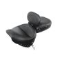 Mustang Motorcycle 79190 Mustang 99-15 Yamaha Road Star 1600,1700 Wide Touring 2PC Seat w/Driver Backrest Studs - Black