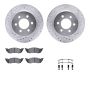 Dynamic Friction 7212-40149 Rotor Kit