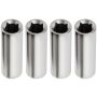 ALLSTAR PERFORMANCE ALL26320 Valve Cover Hold Down Nuts 1/4in-20 Thread 4pk