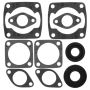 Vertex Pistons 711058 Vertex Gaskets 76-80 Arctic Cat Jag 3000 FA/2 Complete Gasket Kit w/ Oil Seals