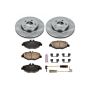 PowerStop KOE5325 OE Stock Replacement Low-Dust Ceramic Brake Pad and Rotor Kit