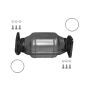Eastern Catalytic 40925 Federal / EPA Direct-Fit Converter Assembly