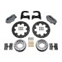 Wilwood 140-3623-BD Forged Dynalite Rear Drag Kit Drilled Rotor Big Ford 2.50in Offset