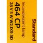 Philips 464CP Philips Standard Miniature 464 Pack of 10