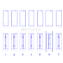 King 89-15 Dodge Cummins Diesel 5.9L 6.7L Inline 6 (Size STD) Main Bearing Set