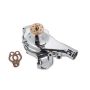 MR. GASKET MRG7014G SBC Short Water Pump Alm. w/Chrome Finish