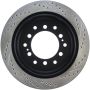 Stoptech 127.44175R Slotted & Drilled Sport Brake Rotor