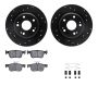 Dynamic Friction 8612-59009 Rotor Kit