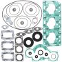 Vertex Pistons 711222 Vertex Gaskets 98-00 Ski-Doo Formula III 700 Complete Gasket Kit w/ Oil Seals