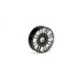 Fleece Performance 03-18 Dodge 2500/3500 Cummins Upper Fan Pulley Idler (Black Contrast)