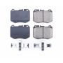 PowerStop 17-1796 PowerStop - Z17 Low-Dust Ceramic Brake Pads with Hardware