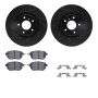 Dynamic Friction 8512-67105 Rotor Kit