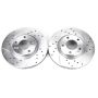 PowerStop JBR1115XPR PowerStop Evolution Performance Drilled, Slotted & Plated Brake Rotor Pair