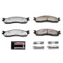 PowerStop Z36-965 PowerStop - Z36 Truck and SUV Carbon-Fiber Ceramic Brake Pads with Hardware Kit