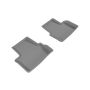 3D MAXpider 2016-2019 Chevrolet Volt Kagu 2nd Row Floormats - Gray