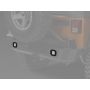 Raxiom J106727 3-In Flush Mount 4-LED Off Road Light Flood Beam Universal (Some Adaptation May Be Required)