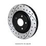 Wilwood 160-14042-BK Rotor-Front-SRP-C5/C6 Vette R/H-BLK 12.80 x 1.25 - 5 x 4.75