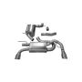 CORSA Performance 14491 Corsa 2010-2014 Volkswagen GTI Mk6 Polished Touring 3.0in Cat-Back Dual Exit Polished Pro-SeriesTips