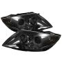 SPYDER 5017413 Projector Headlights - LED Halo - Smoke