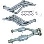 BBK 15692 86-93 Ford Mustang 1-3/4 Long Tube 351 Swap Headers w/High Flow Catted X-Pipe (Ti Ceramic)