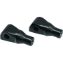 Kuryakyn 8926 Taper Passenger Peg Adapter Black