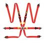 OMP RACING, INC. OMPDA0-0208-A01-061 First 2 Harness Red Clip In 6 Point
