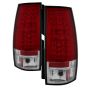 SPYDER 5002150 LED Tail Lights - Red Clear