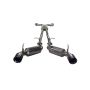 Injen SES1989TT 09-20 Nissan 370Z Dual 60mm SS Cat-Back Exhaust w/ Built In Resonated X-Pipe