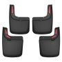 Husky Liners 58476 17 Ford F-250 Super Duty / F-350 Super Duty Front and Rear Mud Guards (w/ Flares) Black
