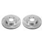 PowerStop JBR1596XPR PowerStop Evolution Performance Drilled, Slotted & Plated Brake Rotor Pair