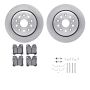 Dynamic Friction 6612-75010 Rotor Kit