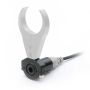 Rugged Radios JM-S-B Single Headset / Helmet Jack - Bar Mount Offroad
