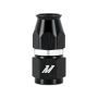 Mishimoto Aluminum PTFE -6AN Straight Fitting Black