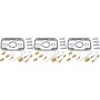 All Balls Racing 26-1960 1998 Arctic Cat Pantera 800 Carburetor Rebuild Kit