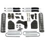 Tuff Country 24997KN 17-22 Ford F-250 / F-250 Super Duty 4x4 w/gas Engine 4in Lift Kit (SX8000 Shocks)