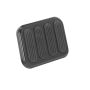 LOKAR LOKXBFG-6013 Blk XL Billet Aluminum Brake Pad w/Rubber
