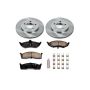 PowerStop KOE2140 OE Stock Replacement Low-Dust Ceramic Brake Pad and Rotor Kit