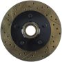 Stoptech 127.66011R Slotted & Drilled Sport Brake Rotor