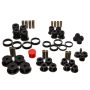 Energy Suspension 84-01 Jeep Cherokee/Wagoneer/Comanche Black Hyper-Flex Master Bushing Set