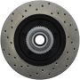 Stoptech 128.66025L Drilled Sport Brake Rotor