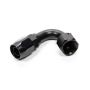 FRAGOLA FRG112010-BL #10 x 120 Power Flow Hose End - Black